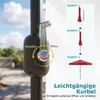COSTWAY Sonnenschirm 300 cm, Gartenschirm mit Kurbel & Produktbild-Vorschau 7