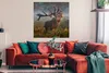 MuchoWow® Poster Hirsche - Geweihe - Pflanzen - Herbst Produktbild-Vorschau 2