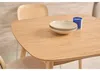 Miliboo - Design-Esstisch Esche naturell L90 BALTIK Produktbild-Vorschau 2