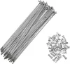 36 Set 12G Fahrradspeichen 167mm Fahrradspeichen 45 Stahl Produktbild-Vorschau 2
