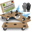 TTL HOME Möbelroller SCOOTER DELUXE 3er Set 58x30x11cm Produktbild-Vorschau 1