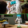 LEGO Minecraft Das Skelett - Mob Figur mit Diamanthelm, Produktbild-Vorschau 5