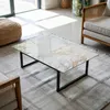 Elegantní mramor s žilkami– Skleněná Kuchyňská Deska – Náhled obrázku produktu 2