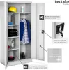 Vestiaire métallique comprenant 6 casiers et 1 penderie Voir les images du produit 5