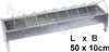 Kerbl Futtertrog für Hühner LxB 50x10 cm Produktbild-Vorschau 5