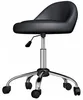 HOMCOM Rollhocker Höhenverstellbarer Arbeitshocker 63-83cm Produktbild-Vorschau 1