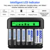 Das intelligente Multifunktions-LCD-Batterieladegerät mit Produktbild-Vorschau 5