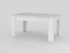 Weißer Hochglanz-Esstisch ausziehbar 140-190x90cm für Produktbild-Vorschau 5