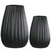 Casablanca Vase "Piega" - Blumenvase in weiß H.17cm - Produktbild-Vorschau 2