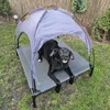 PURLOV 25428 Bedecktes Hundebett 90 x 90 x 70 cm Produktbild-Vorschau 14