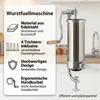3,5 litri in acciaio inox salsiccia ripieno salsiccia Anteprima dell’immagine prodotto 2