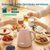 HOMCOM Wasserkocher-Toaster-Set: 1,7L Wasserkocher & Produktbild-Vorschau 4