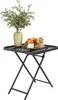 Outsunny tavolo da giardino pieghevole 70 x70 cm, tavolo da Anteprima dell’immagine prodotto 1