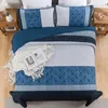 Bettwäsche-Set im Boho-Stil, blau, aus weichem Produktbild-Vorschau 5