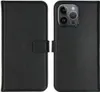 Selencia Echtleder Klapphülle iPhone 15 Pro Max - Schwarz Produktbild-Vorschau 1
