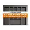 Besteckkasten für 60 cm Schublade Graphit Matt – Produktbild-Vorschau 2
