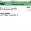 Reyher  965-H Senkschrauben M 4 x35 Kreuzschlitz Güte 4.8 Produktbild-Vorschau 1