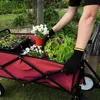 Faltbarer Gartenwagen Transportwagen Bollerwagen Handwagen Produktbild-Vorschau 5