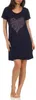 Damen 2er Pack kurzarm Nachthemd Schlafshirt mit Herz Motiv Produktbild-Vorschau 1