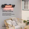 Klarstein Infračervené kúrenie stojanové 2000 W – 8 Náhľad obrázku produktu 3