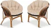 Set da giardino 2x122x40cm + 190x40cm per sedia divano Anteprima dell’immagine prodotto 3