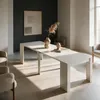Consolle allungabile Ofelia 90x50x76h cm colore cashmere Anteprima dell’immagine prodotto 1