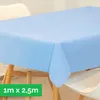 Tischdecke aus stoffähnlichem Vlies, 1m x 2,50m Hellblau,  Produktbild-Vorschau 1