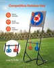 Jeu de lancer de haches VEVOR, cible en poils synthétiques Voir les images du produit 2