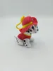 A plush toy dog wearing a firefighter's hat and uniform, presented against a white background. Anteprima dell’immagine prodotto
