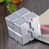 Infinity Cube Antistresová kostka kovová - modrá Modrá Náhled obrázku produktu 5