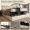 Polsterbett, 140x200 cm, Doppelbett mit Lattenrost und Produktbild-Vorschau 6