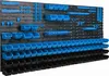Závesný panel na náradie 173x78cm s 101 ks. Krabic Nástěnný Náhľad obrázku produktu 2