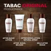 A collection of Tabac Original aftershave products displayed on a wooden background. Produktbild-Vorschau