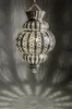 Orientálne závesné svetlo strieborné 45 cm | vintage lampa Náhľad obrázku produktu 7