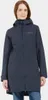 A woman wearing a dark blue parka. Produktbild-Vorschau