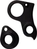 Union GH-176 gancio deragliatore alluminio nero Anteprima dell’immagine prodotto 5