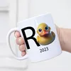 R Ente 2023 Tasse Weiß Rente Geschenk Ruhestand Produktbild-Vorschau 4