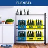 DanDiBo Getränkekistenregal 6 Kisten mit Ablagefäche Rollen Produktbild-Vorschau 7