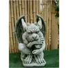 Schöner Gargoyle aus Steinguss Neu Frostfest Produktbild-Vorschau 2