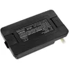 A black battery pack is shown on a white background. Produktbild-Vorschau