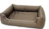 Lebon Hundebett Paula eckig dunkelbraun Produktbild-Vorschau 4