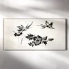Dekor Leinwand Uhr Wandbilder 60x30 Malerei Asiatische Produktbild-Vorschau 2