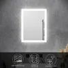 SONNI Badspiegel mit LED Beleuchtung energiesparend IP44 Produktbild-Vorschau 3