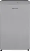 A silver Telefunken refrigerator is shown against a white background. Produktbild-Vorschau