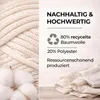 Makramee Garn 3mm Cordy Mini, 250g Baumwollkordel, weich & Produktbild-Vorschau 4