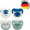 NUK Signature Schnuller Silikon Gr.1 – Blau, 4er Set, Produktbild-Vorschau 12
