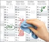 Staedtler Wandkalender Lumocolor Jahresplaner 2025 Produktbild-Vorschau 2