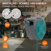 ECD Germany Avvolgitubo per aria compressa 20 m + 2 m Anteprima dell’immagine prodotto 4