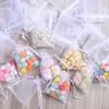 120 x Organzové vrecúška biele na šperky a darčeky - 7 x 9 Náhľad obrázku produktu 6