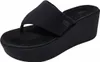 Fitflop Platfforms Wedge Toe Post S Czarny Podgląd zdjęcia produktu 16